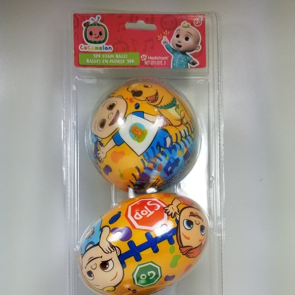 Coco Melon Set of 3 soft foam balls - Picture 1 of 10